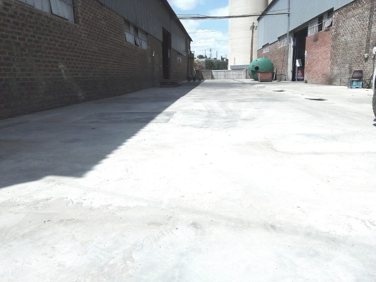Completed Concrete Slab